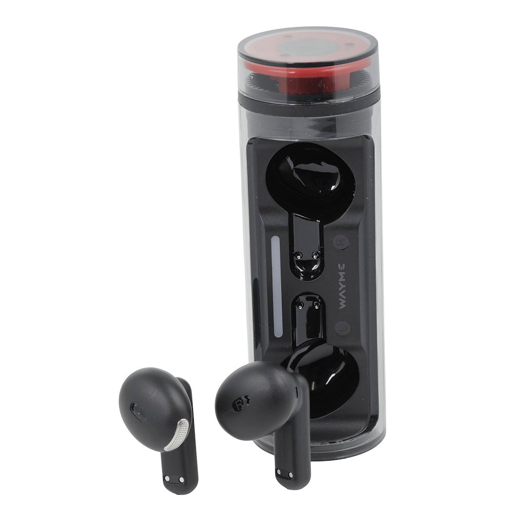 WAYME earbuds a nabíjacie puzdro s otočným vekom
