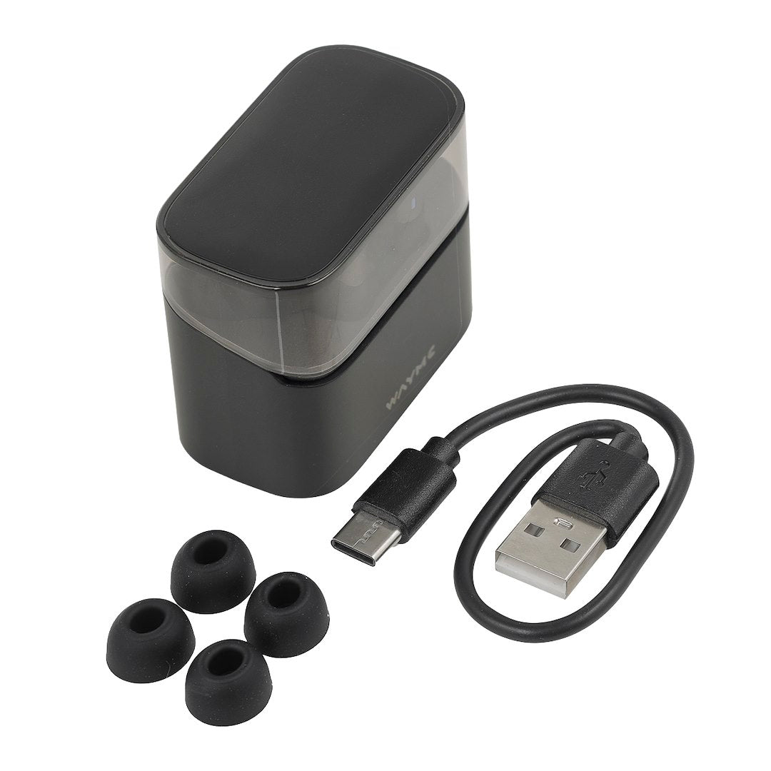 In-ear slúchadlá s nabíjacím puzdrom a USB-C nabíjaním