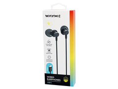 Káblové in-ear slúchadlá WAYME s mikrofónom