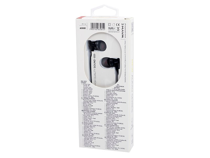 USB-C slúchadlá v in-ear dizajne od WAYME