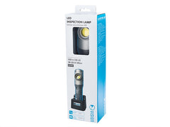Dielenská lampa s 10W COB LED, magnetom a otočným hákom