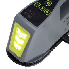 Kompaktný vzduchový kompresor na 12V a 230V s LED baterkou