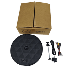 12" subwoofer do batožinového priestoru do priestoru rezervného kolesa – 800 W plochý subwoofer do auta 