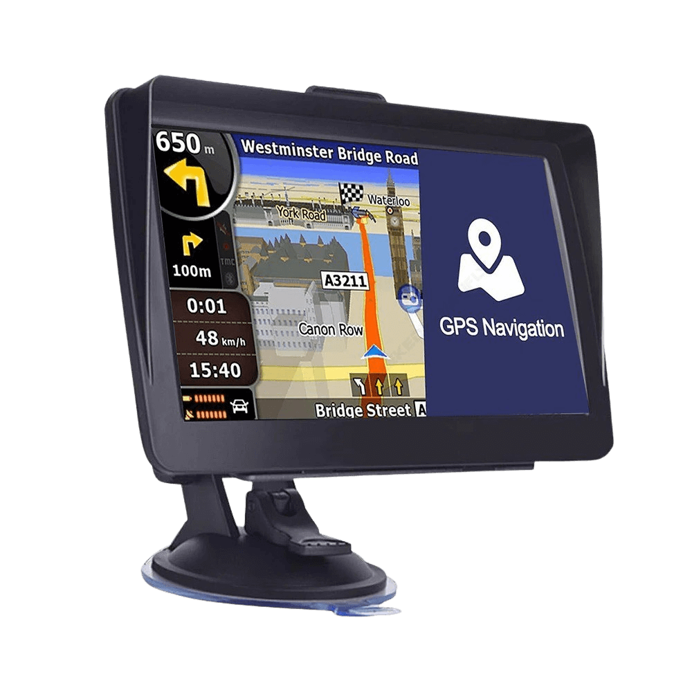 7" dotyková GPS navigácia – univerzálne riešenie s detailným zobrazením máp a navigáciou. Ideálne do auta aj úžitkových vozidiel.