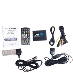 DVB-T2 TV prijímač do auta – kompatibilný s obrazovkami Bilmedie (HDMI & RCA) 