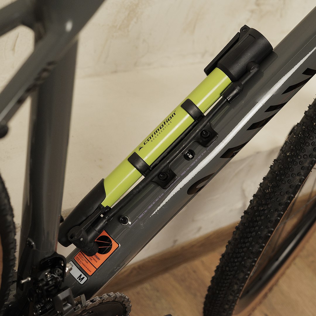 Minipumpa 310 mm s montážnym držiakom na bicykel