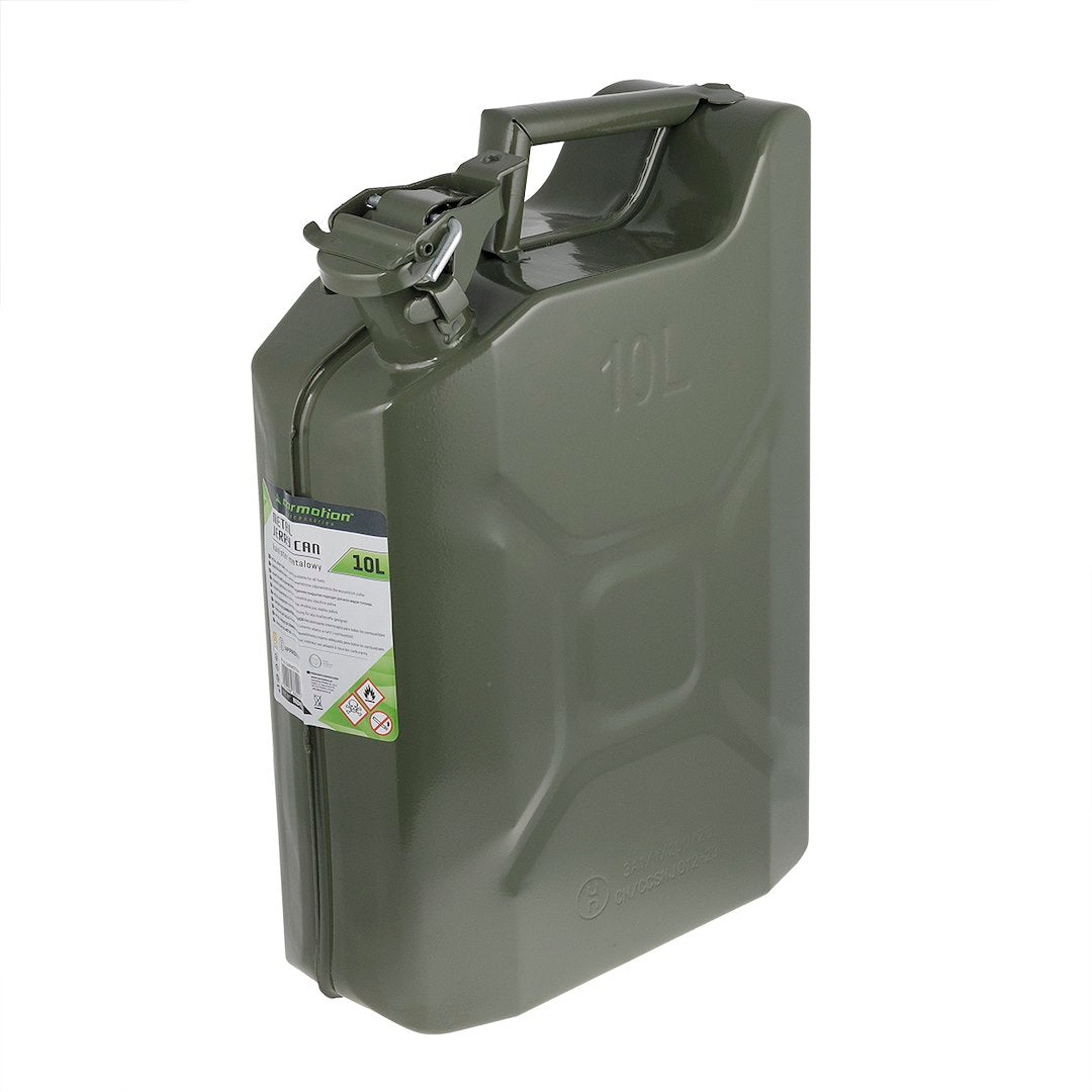 Kovový kanister na palivo 10 l od CARMOTION