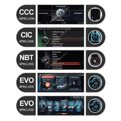 BMW 5-Series GT F07 09-17 - 12,3" rádio s Apple CarPlay a Android Auto - Infotainment systémy: CCC, CIC, NBT, EVO