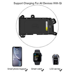 Toyota Toyota Land Cruiser LC300 2022-2023 bezdrôtová nabíjačka telefónu s rýchlym nabíjaním 15 W 