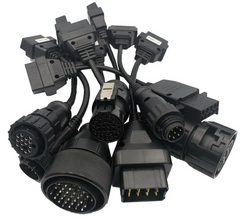 8 stk. Lastbil Diagnosekabler – Adaptere til Delphi DS150E, TCS CDP Pro og WOW Snooper