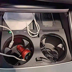 BMW X5/X6/X7 2019-2022 Trådløs Mobiloplader med 15W hurtigopladning