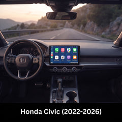 Honda Civic 2022-2026 - 10,1" autorádio s Apple CarPlay a Android Auto 