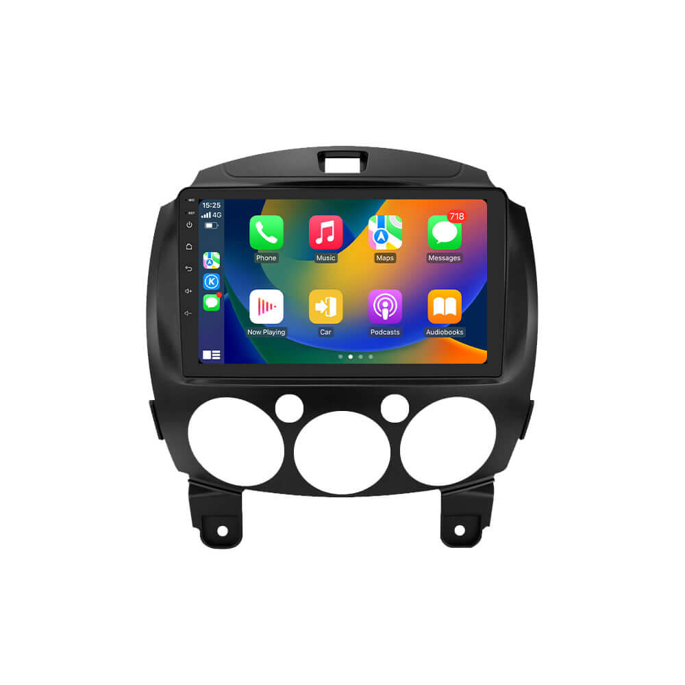 Mazda 2 07-14 – 9" rádio s Apple CarPlay a Android Auto – Carmediaeurope.com