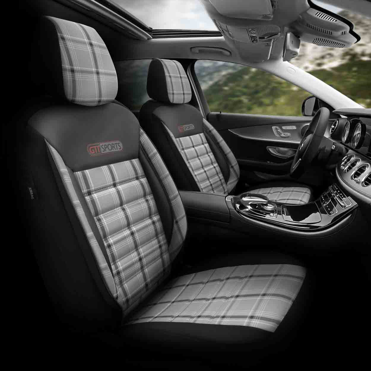 Univerzálne poťahy na autosedadlá OTOM GTI 811 3-ZIP