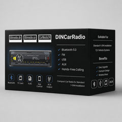 Pripojte 1-DIN autorádio s Bluetooth 5.0, FM, USB, AUX a handsfree 