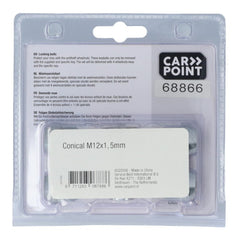 Carpoint poistné matice kolies M12x1,5 F guľové sedlo 