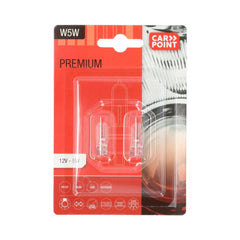 Carpoint Premium autožiarovky 12V W5W 2 ks. 