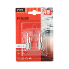 Carpoint Premium autožiarovky 12V P21W 2 ks. 