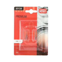 Carpoint Premium autožiarovky 12V WY5W 2 ks. 