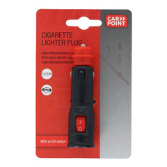 Carpoint 12/24V zástrčka do autozapaľovača s vypínačom 8A 