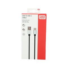 Carpoint USB-A na USB-C kábel, 1 meter 