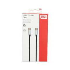 Carpoint kábel USB-C na USB-C, 1 meter 