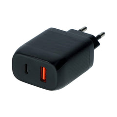 Carpoint rýchlonabíjačka s dvoma portmi (do zásuvky) – 20 W USB-C + 18 W USB-A 3.0 