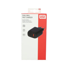 Carpoint rýchlonabíjačka s dvoma portmi (do zásuvky) – 20 W USB-C + 18 W USB-A 3.0 
