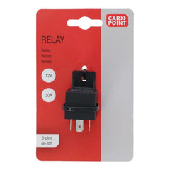 Carpoint 12V relé, 5-pinové, 30 A 