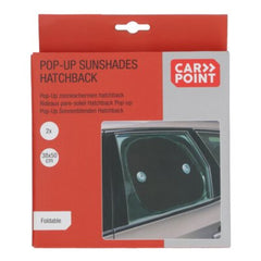Carpoint výsuvné slnečné clony pre hatchback 