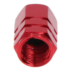 Červené krytky ventilov Carpoint Piston – 5 ks 