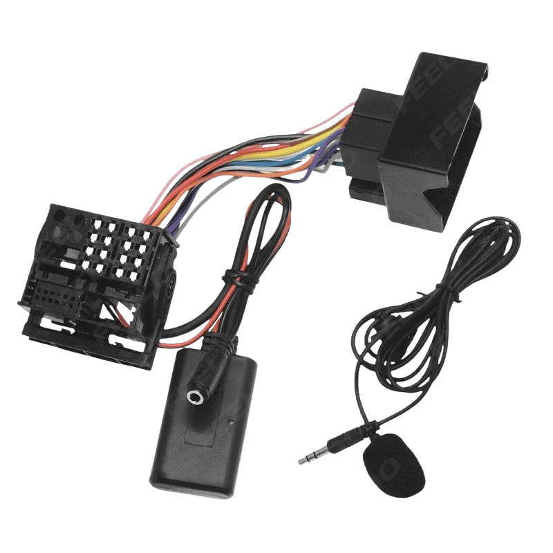 Bluetooth adaptér – konektor a mikrofón Opel pre Opel Astra, Zafira a Tigra na bezdrôtové prehrávanie hudby a handsfree hovory.