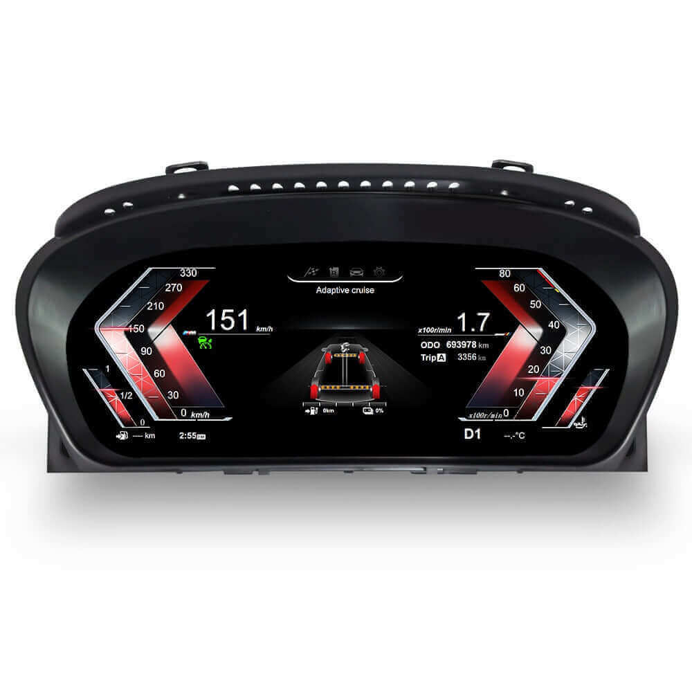 BMW 5/6-serie 03-10 - 12,3" Digitalt Speedometer – Bilmedie.dk