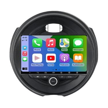 Mini Cooper 14-19 - 9" Radio m. Apple CarPlay og Android Auto – Bilmedie.dk
