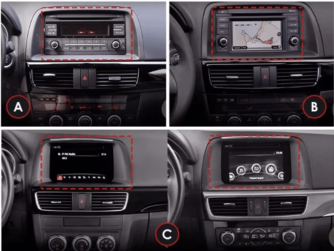 Mazda CX 5 12-15 - 9" Radio m. Apple CarPlay og Android Auto – Bilmedie.dk