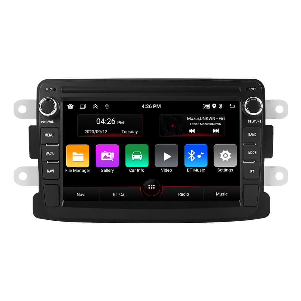 Renault/Dacia 7" autorádio s Apple CarPlay a Android Auto – Carmedia24.sk