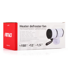 12V ohrievač do auta 150 W s ventilátorom a odmrazovačom 