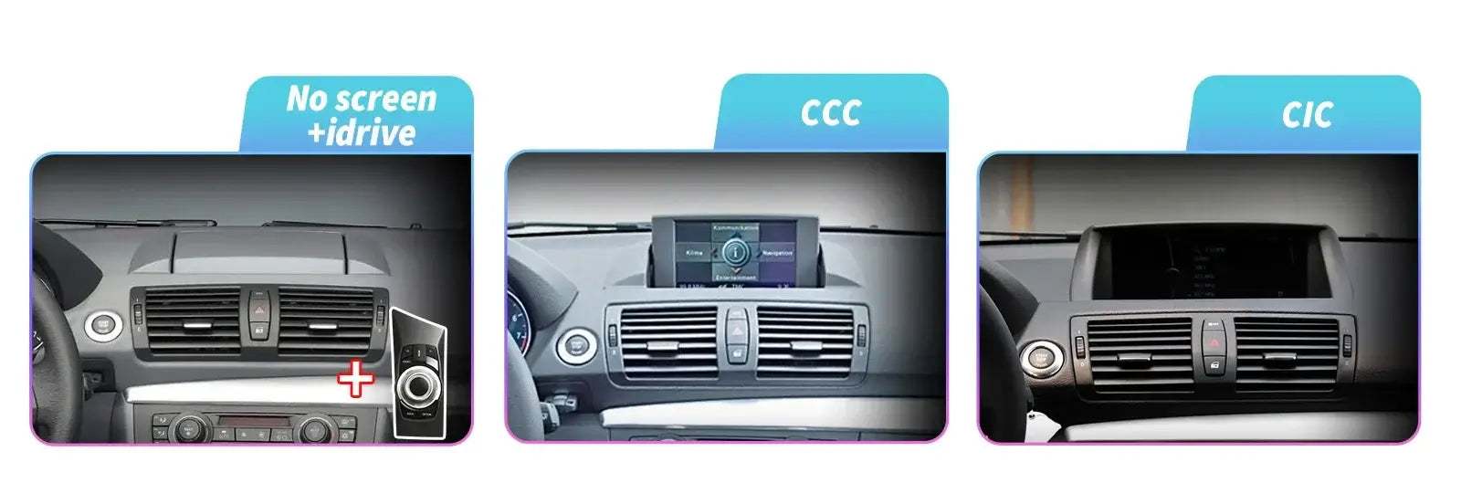 BMW 1-serie 05-12 - 10,25" rádio s Apple CarPlay a Android Auto – Carmediaeurope.com