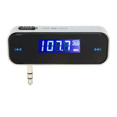 FM transmitter s AUX – bezdrôtová hudba a handsfree telefonovanie v aute, displej s frekvenciou a AUX portom.
