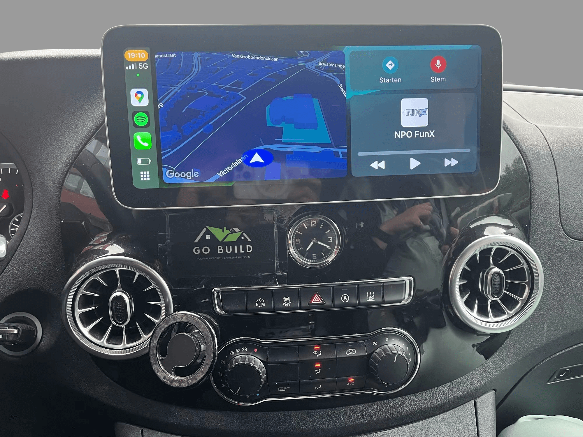 Mercedes Vito 14-21 - 12,3" Radio m. Apple CarPlay og Android Auto – Bilmedie.dk