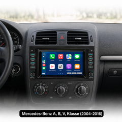 Mercedes-Benz A-Klasse, B-Klasse, V-Klasse, Sprinter 04-16 - 8" autorádio s Apple CarPlay a Android Auto 