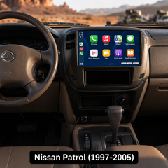 Nissan Patrol 1997-2005 - 9" autorádio s Apple CarPlay a Android Auto 