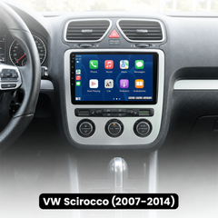 VW Scirocco 2008-2014 – 9" autorádio s Apple CarPlay a Android Auto 