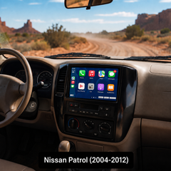 Nissan Patrol 2004-2012 - 9" autorádio s Apple CarPlay a Android Auto 