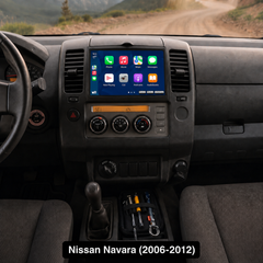 Nissan Navara 2006-2012 – 9" autorádio s Apple CarPlay a Android Auto 