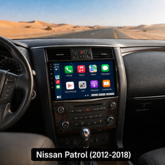 Nissan Patrol 2012-2018 - 9" autorádio s Apple CarPlay a Android Auto 