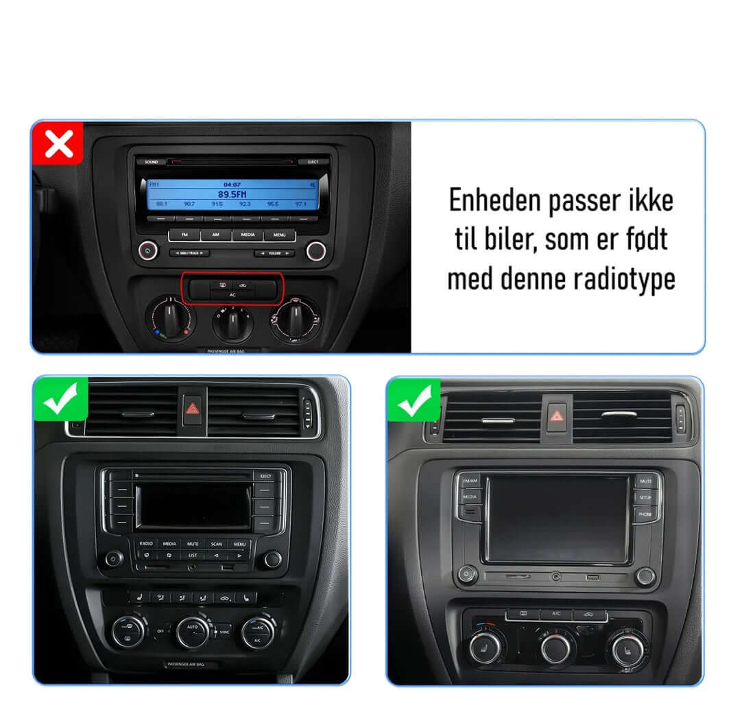 VW Jetta/Bora 11-18 - 10,1" rádio s Apple CarPlay a Android Auto – Carmediaeurope.com
