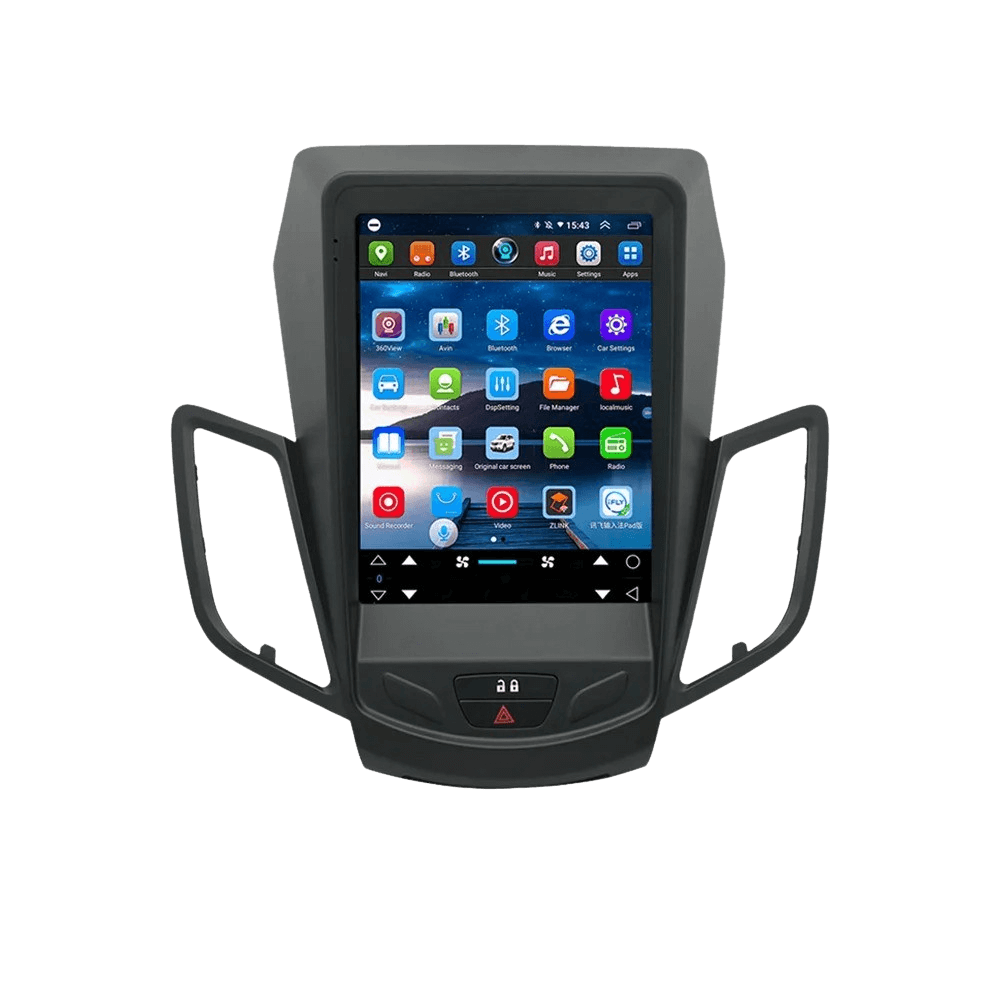 Ford Fiesta 09-17 – 9,7" Radio m. Apple CarPlay og Android Auto, touchscreen med app-funktioner