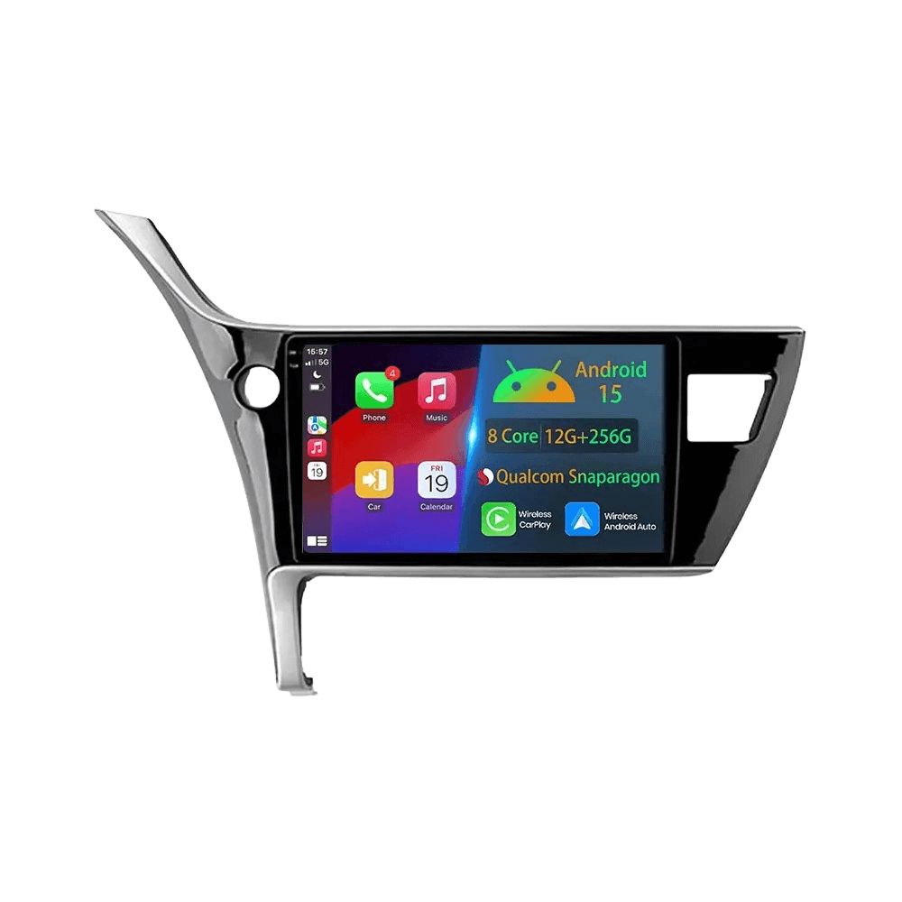 Toyota Corolla Auris 17-19 - 10,1" rádio s Apple CarPlay a Android Auto dotykovým displejom.