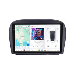 Mercedes SL 2001-2011 - 9" autorádio s Apple CarPlay a Android Auto 